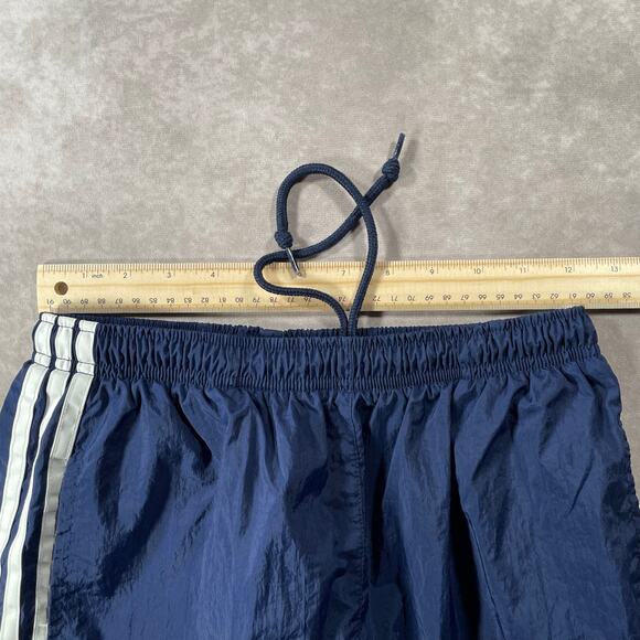 90’s Adidas Embroidered Logo Blue & White Track Pants - Picture 3 of 7